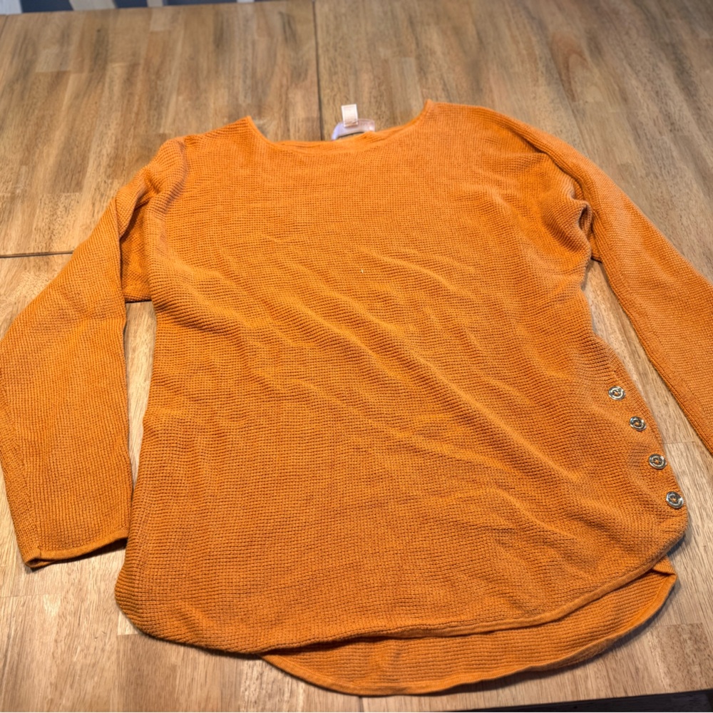 Michael Kors Orange Knit Sweater